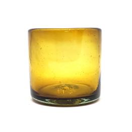 Solid Amber 12 oz Large DOF Glasses (set of 6)